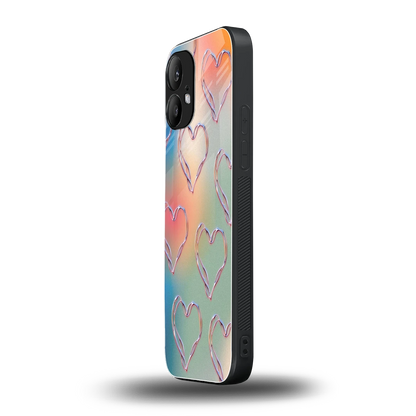 Hearts Euphoria nothing phone 2 mobile cover | shockproof glass phone case