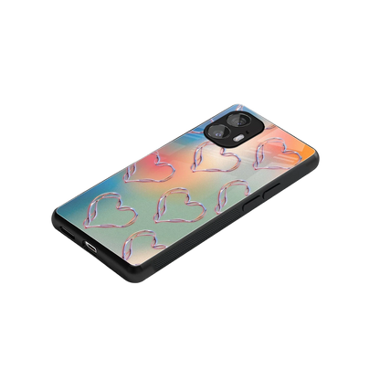 Hearts Euphoria stylish phone case for nothing phone 2 | glossy glass and slim fit