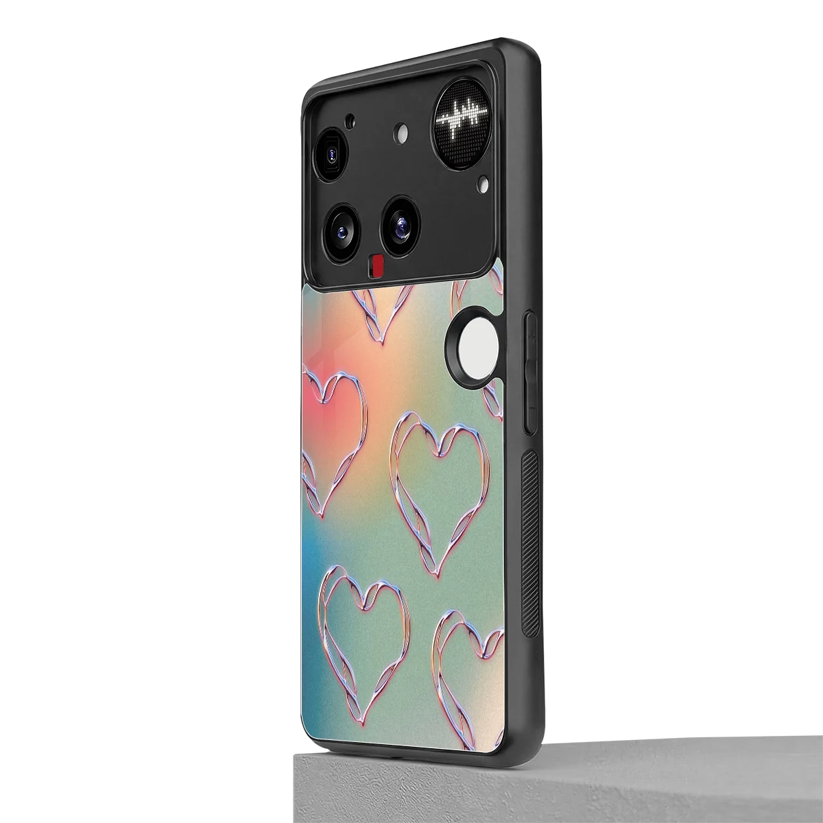 Hearts Euphoria nothing phone 3 mobile cover | shockproof glass phone case