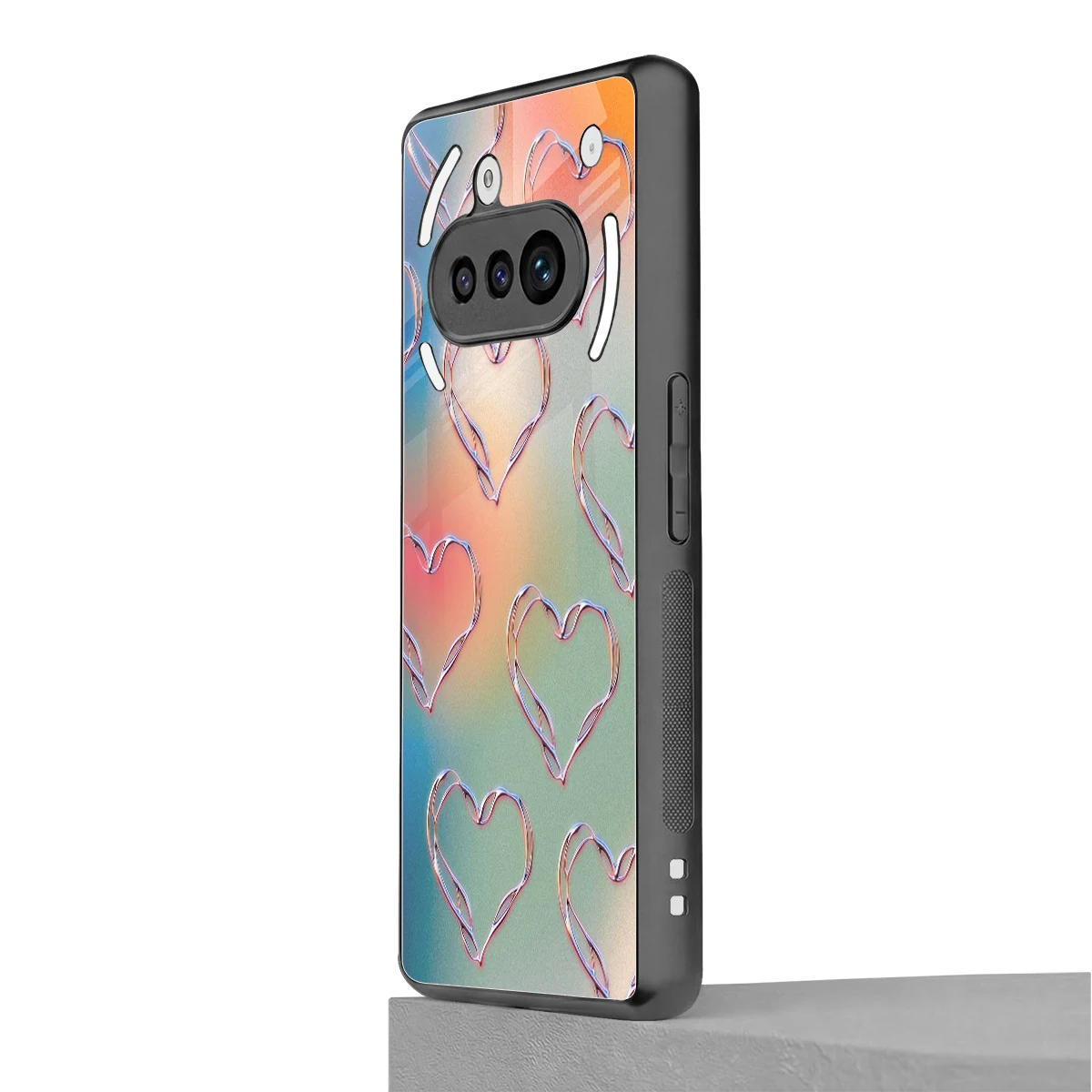 Hearts Euphoria nothing phone 3a mobile cover | shockproof glass phone case
