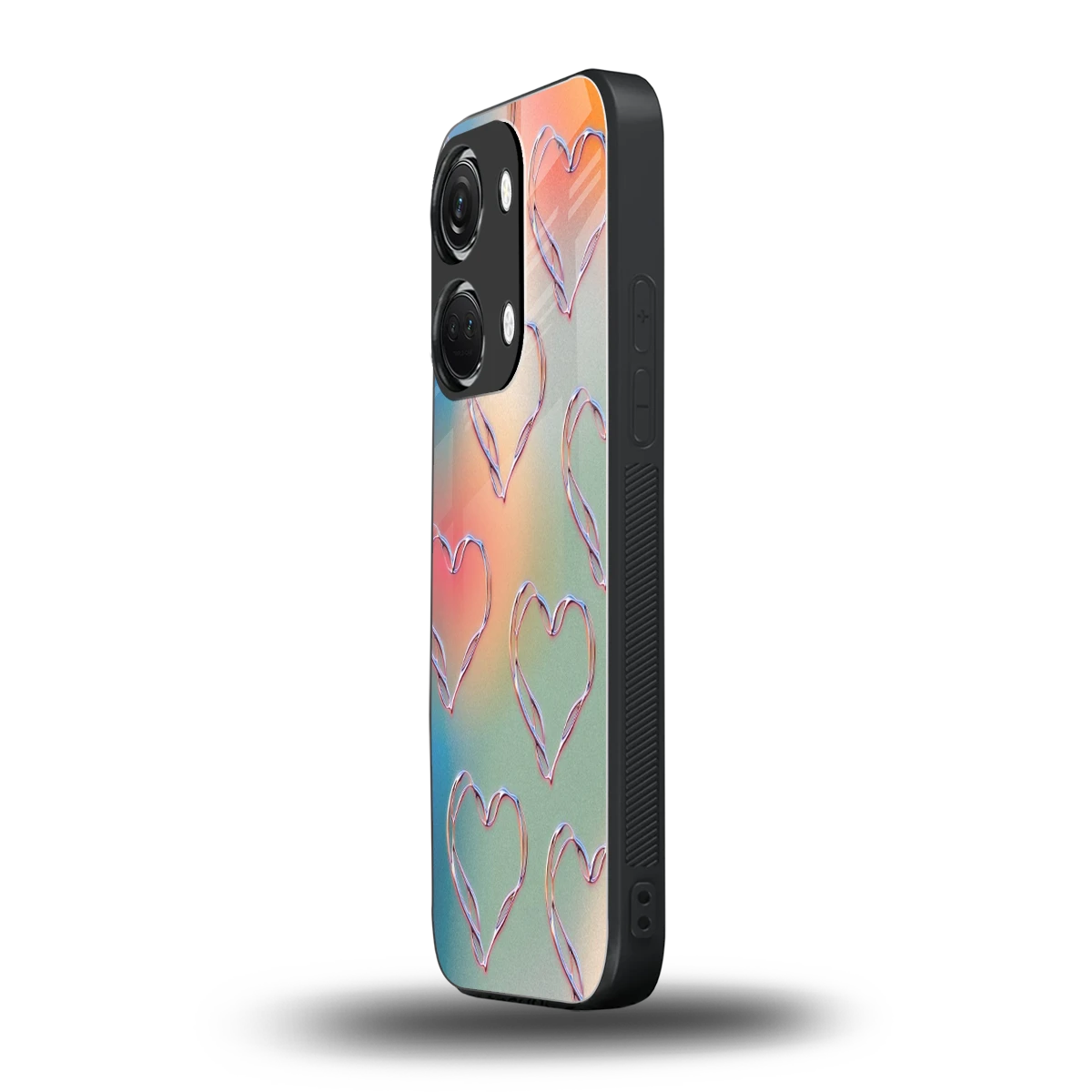 Hearts Euphoria oneplus nord 3 mobile cover | shockproof glass phone case