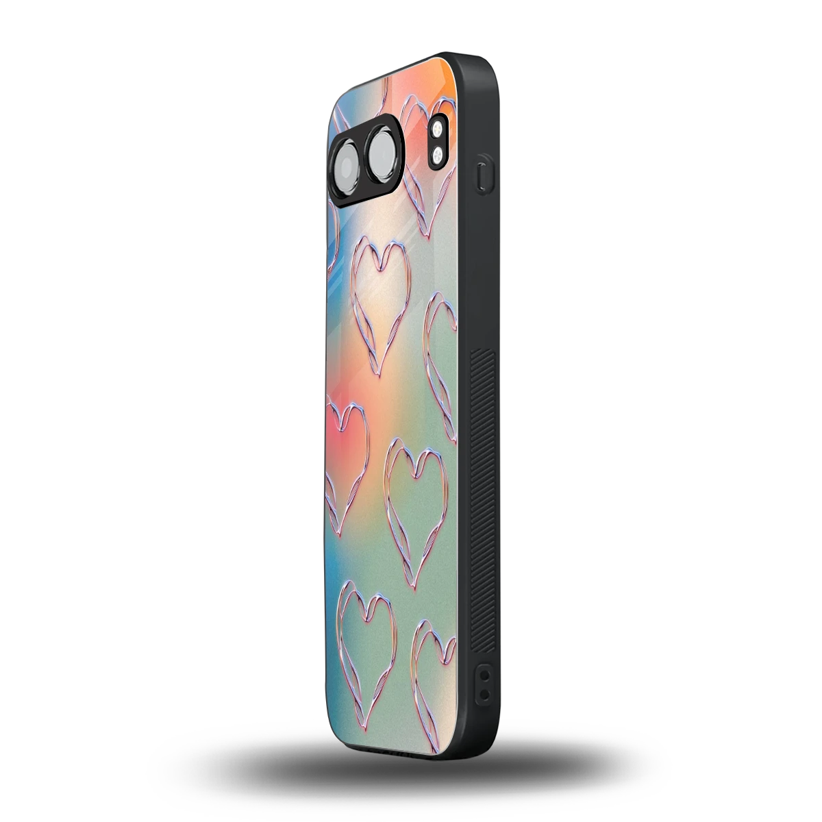 Hearts Euphoria oneplus nord 4 mobile cover | shockproof glass phone case