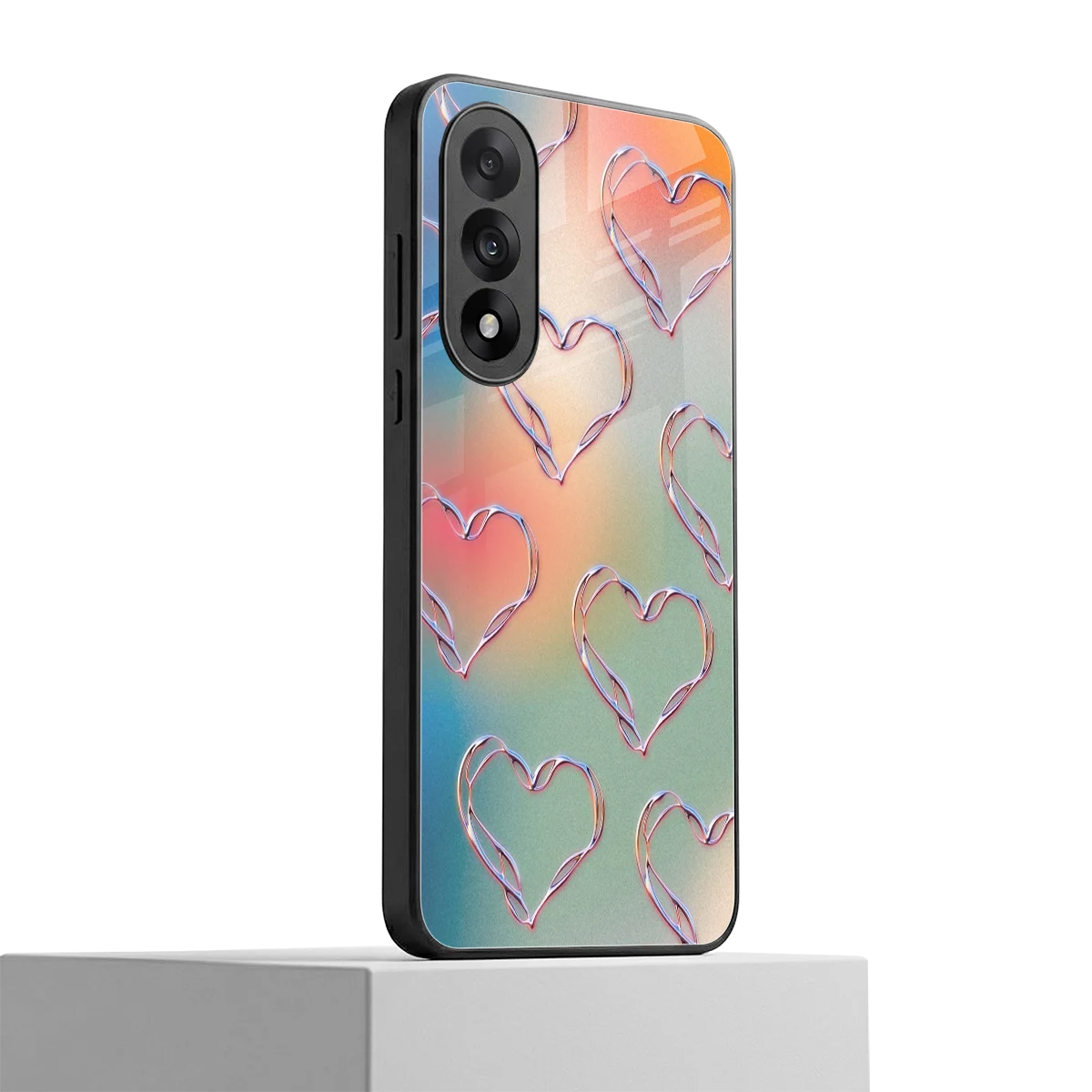 Hearts Euphoria oneplus nord 5 mobile cover | shockproof glass phone case