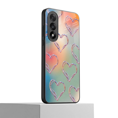 Hearts Euphoria oneplus nord 5 mobile cover | shockproof glass phone case