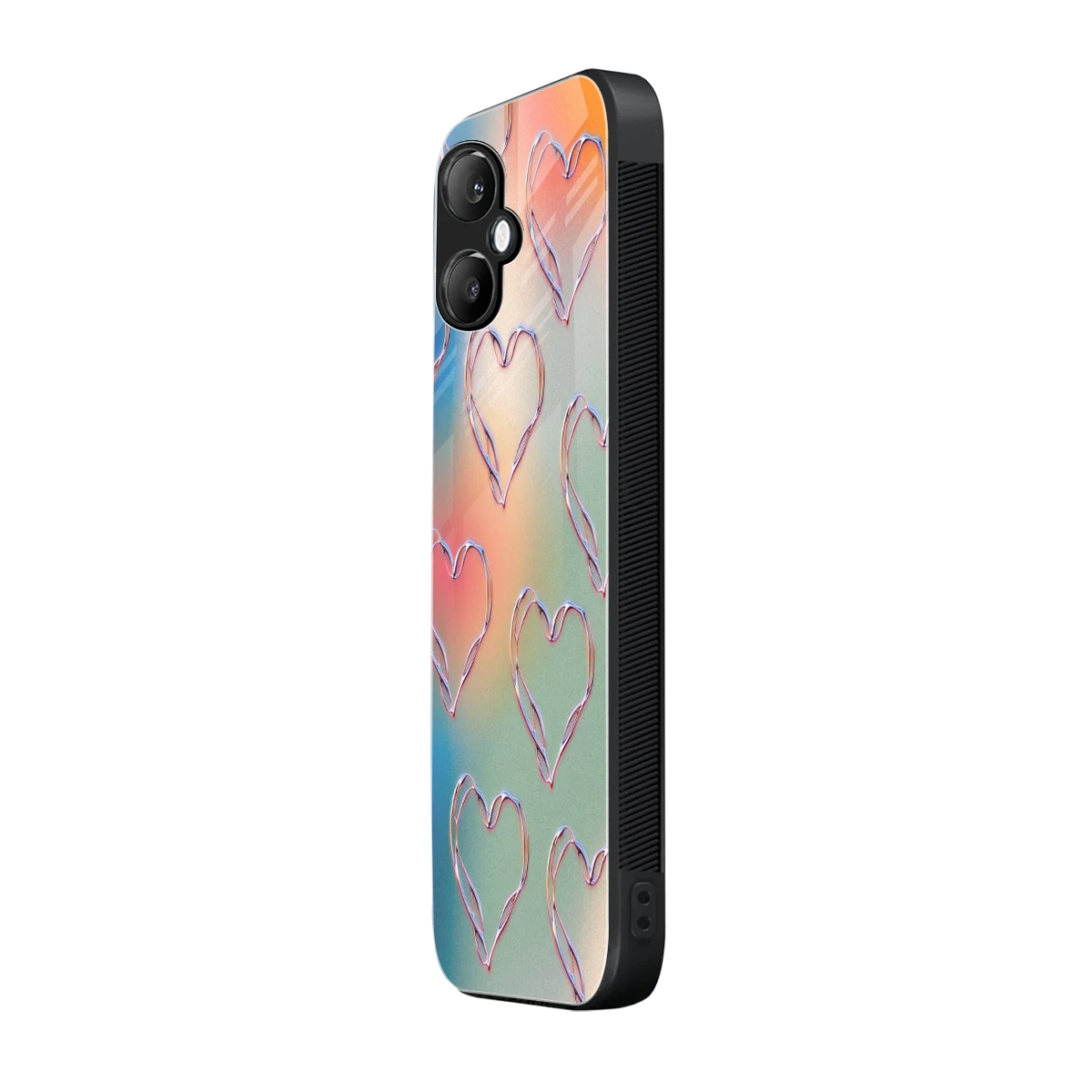 Hearts Euphoria samsung galaxy a06 5g mobile cover | shockproof glass phone case