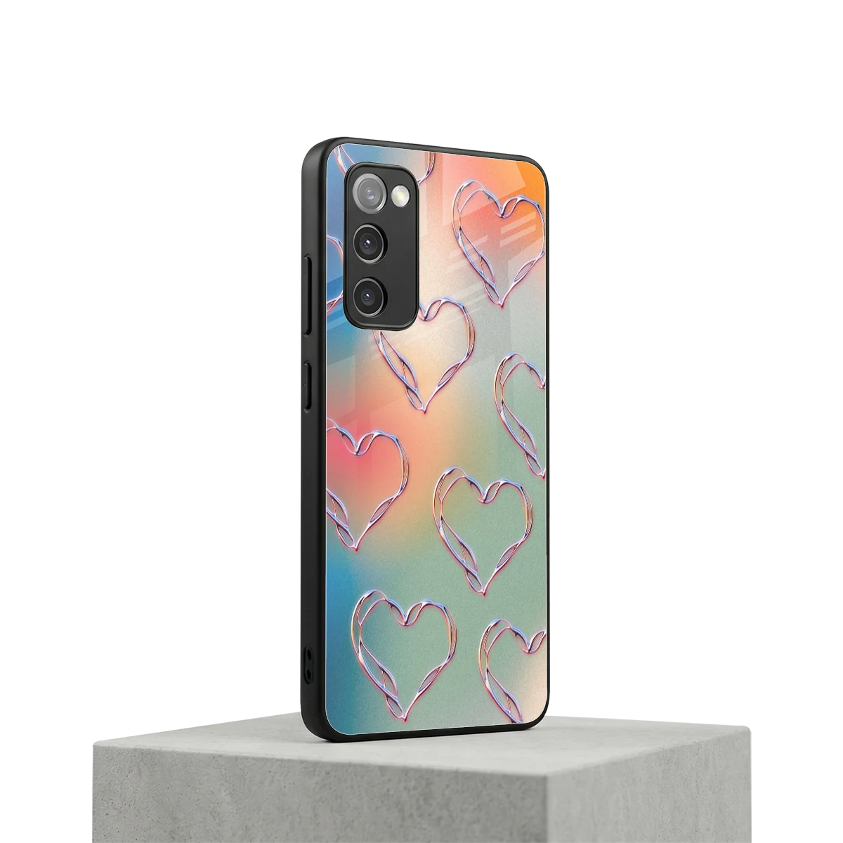 Hearts Euphoria samsung galaxy s20 fe mobile cover | shockproof glass phone case