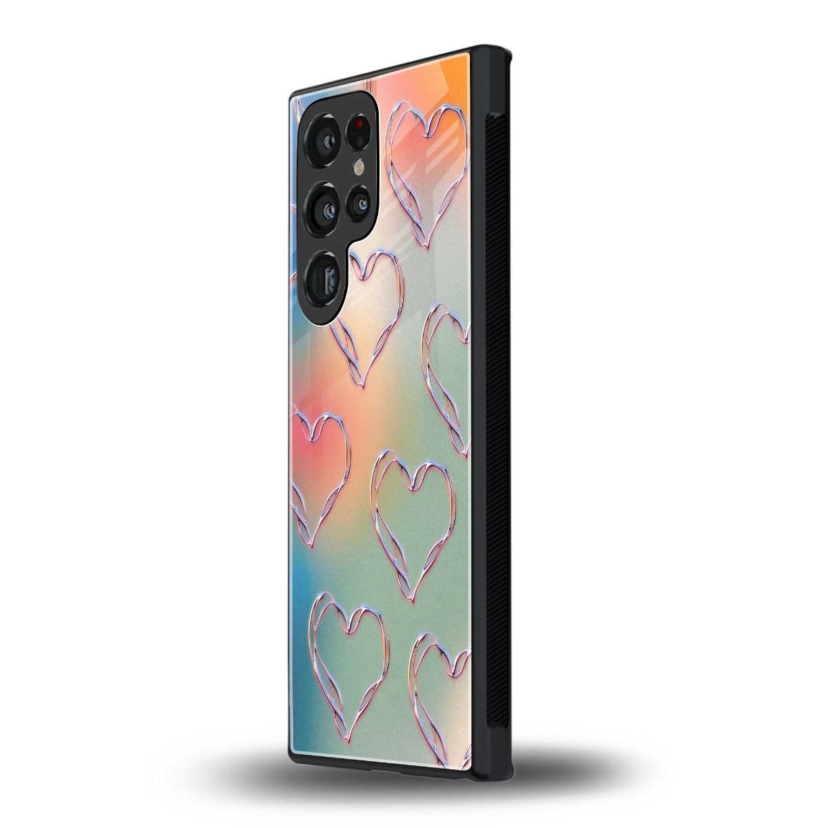 Hearts Euphoria samsung galaxy s23 ultra mobile cover | shockproof glass phone case