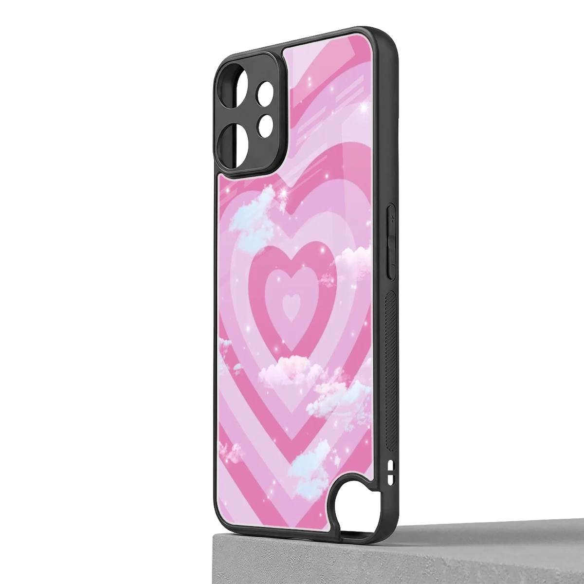 Hearts X Clouds cmf nothing phone 2 pro mobile cover | shockproof glass phone case