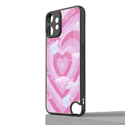 Hearts X Clouds cmf nothing phone 2 pro mobile cover | shockproof glass phone case