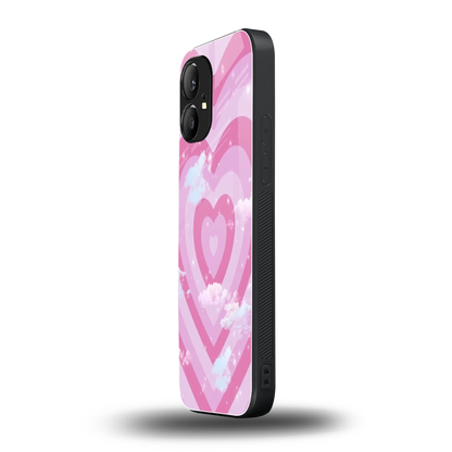 Hearts X Clouds nothing phone 1 mobile cover | shockproof glass phone case