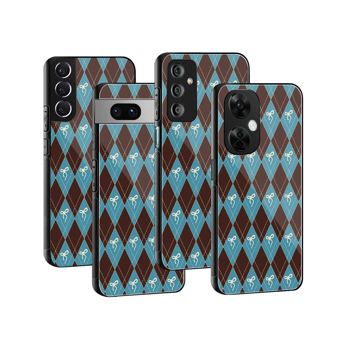 Stylish Glass Back Case for All Smartphones iPhone, Samsung, OnePlus, Pixel, Redmi, Oppo, Vivo, Motorola