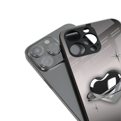 Holo Heart Phone Case for Iphone 16 | Glass Case