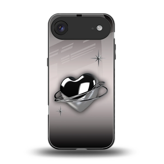Holo Heart back phone cover | glass case for iphone air