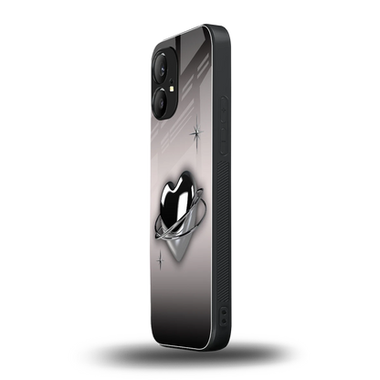 Holo Heart nothing phone 1 mobile cover | shockproof glass phone case
