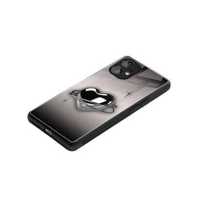 Holo Heart stylish phone case for nothing phone 1 | glossy glass and slim fit
