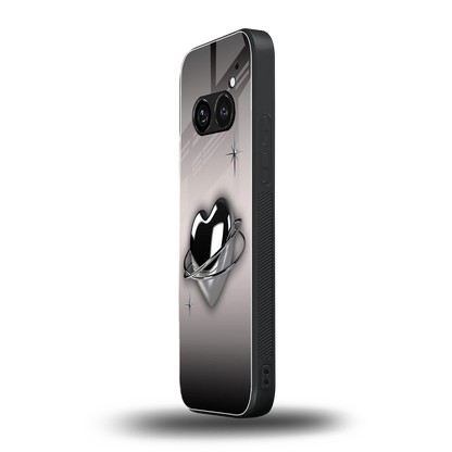 Holo Heart nothing phone 2a plus mobile cover | shockproof glass phone case