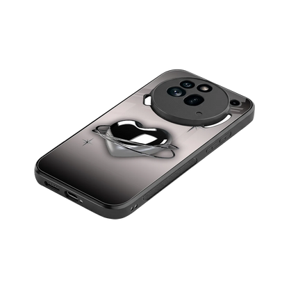 Holo Heart stylish phone case for nothing phone 3a pro | glossy glass and slim fit