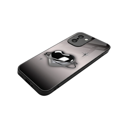 Holo Heart stylish phone case for oneplus 15r | glossy glass and slim fit
