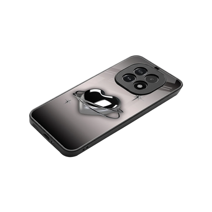 Holo Heart stylish phone case for oppo f29 5g | glossy glass and slim fit
