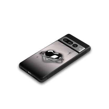 Holo Heart google pixel 7 pro mobile cover | shockproof glass phone case