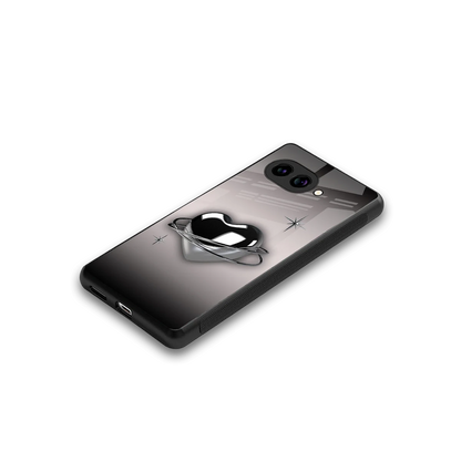 Holo Heart stylish phone case for google pixel 10a | glossy glass and slim fit