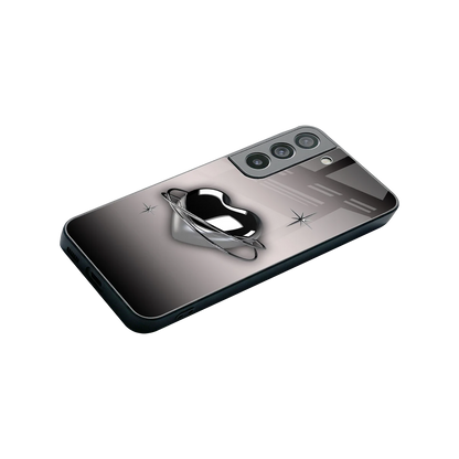 Holo Heart stylish phone case for samsung galaxy s22 | glossy glass and slim fit