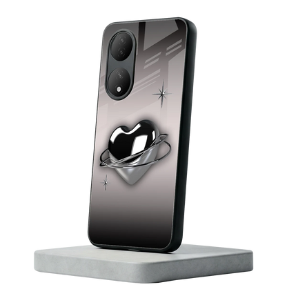 Holo Heart Vivo-y100 mobile cover | shockproof glass phone case