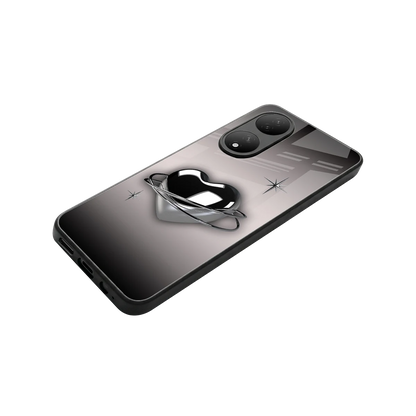 Holo Heart stylish phone case for Vivo-y100 | glossy glass and slim fit