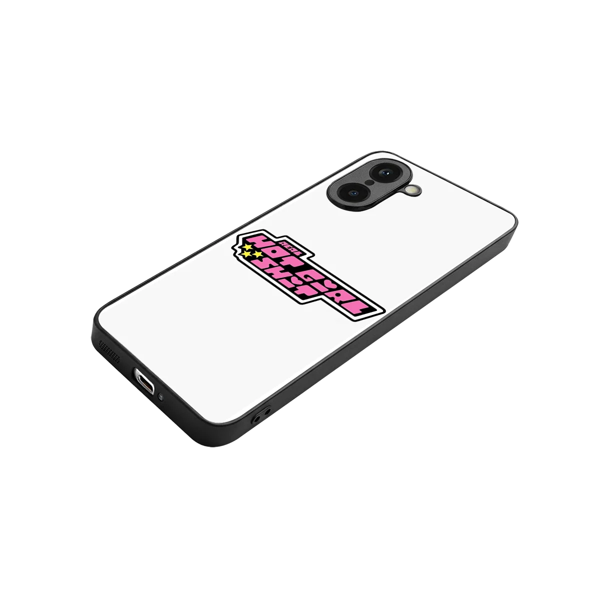 Hot Girl Energy stylish phone case for oneplus nord ce5 5g | glossy glass and slim fit