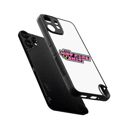 Hot Girl Energy sleek cmf nothing phone 2 pro cover with tempered glass back and TPU edges