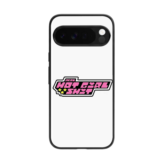 Hot Girl Energy back phone cover | glass case for google pixel 10 pro xl