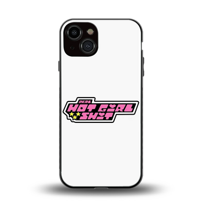 Hot Girl Energy back phone cover | glass case for iphone 13