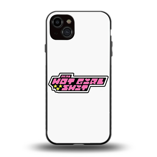 Hot Girl Energy back phone cover | glass case for iphone 15 plus