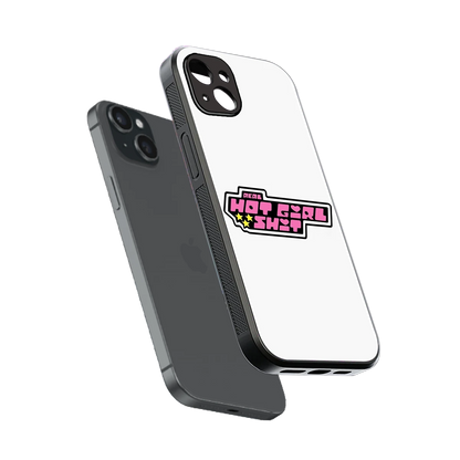 Hot Girl Energy sleek iphone 14 plus cover with tempered glass back and TPU edges