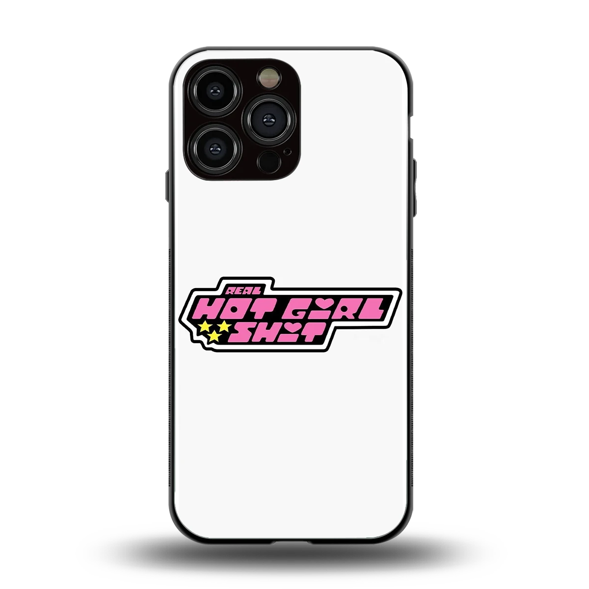 Hot Girl Energy back phone cover | glass case for iphone 15 pro max