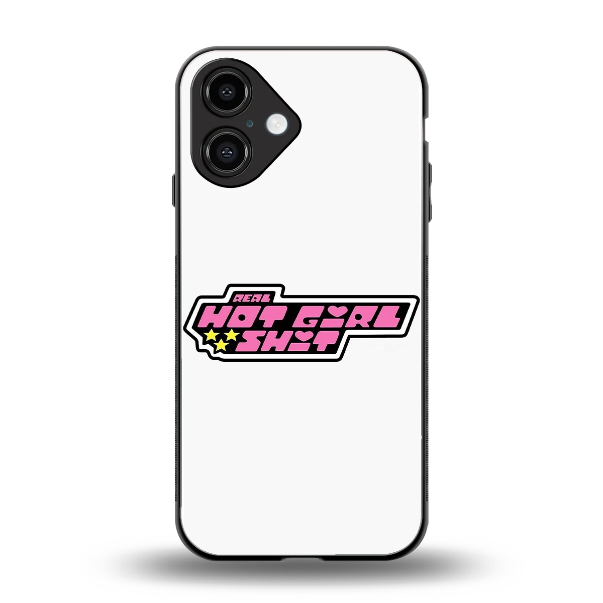 Hot Girl Energy back phone cover | glass case for iphone 16