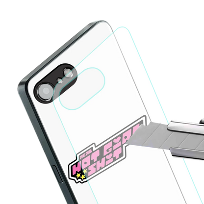 Hot Girl Energy stylish phone case for iphone 16e | glossy glass and slim fit