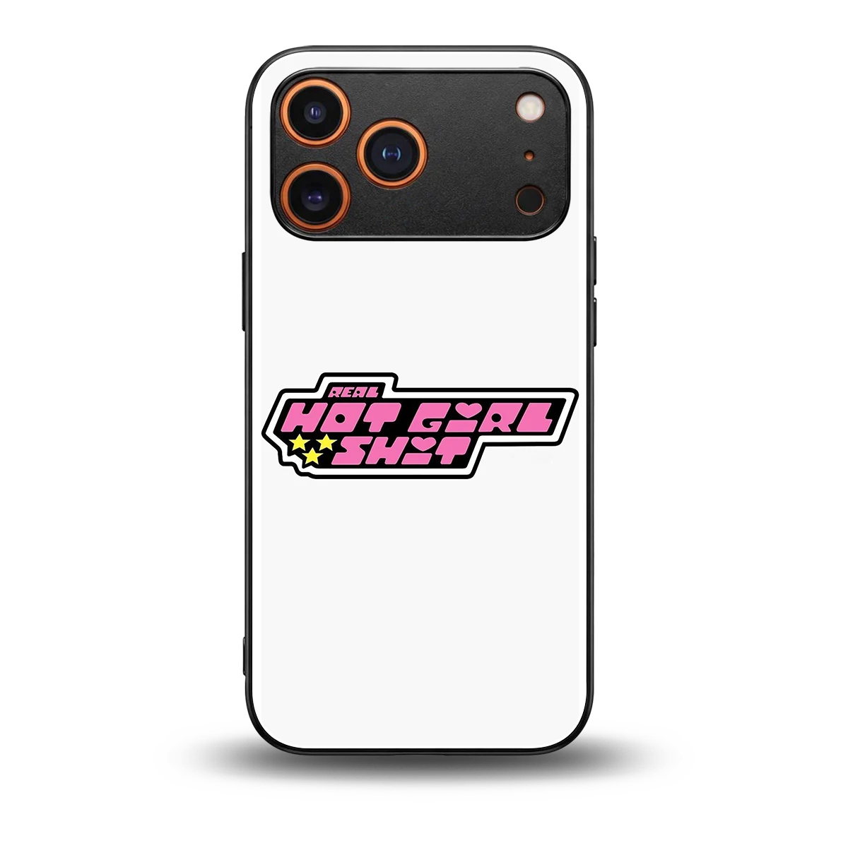 Hot Girl Energy back phone cover | glass case for iphone 17 pro