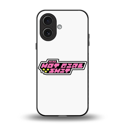 Hot Girl Energy back phone cover | glass case for iphone 17