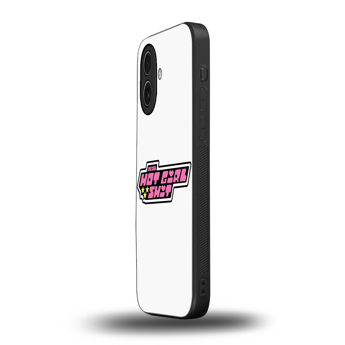 Hot Girl Energy iphone 17 mobile cover | shockproof glass phone case