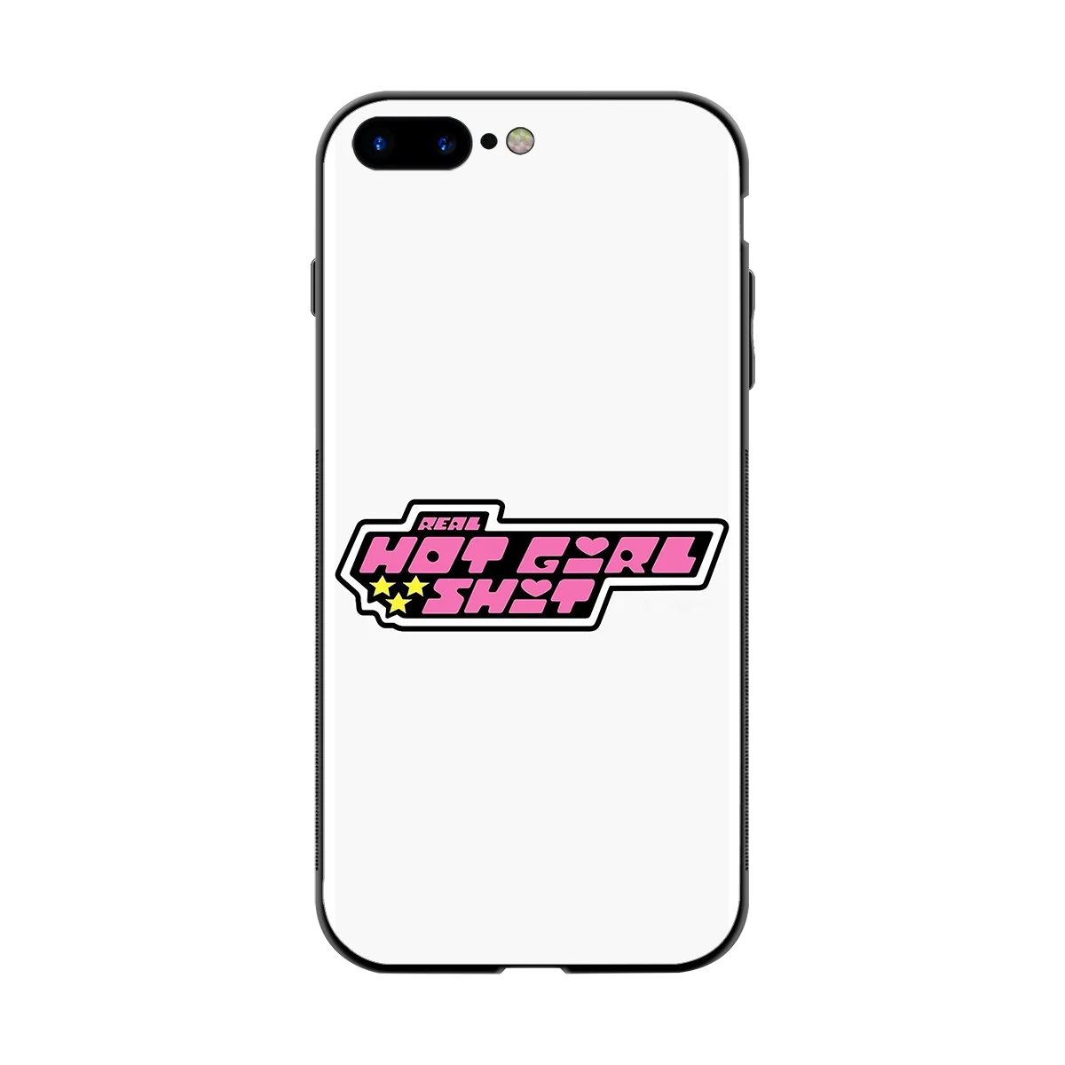 Hot Girl Energy back phone cover | glass case for iphone 8 plus