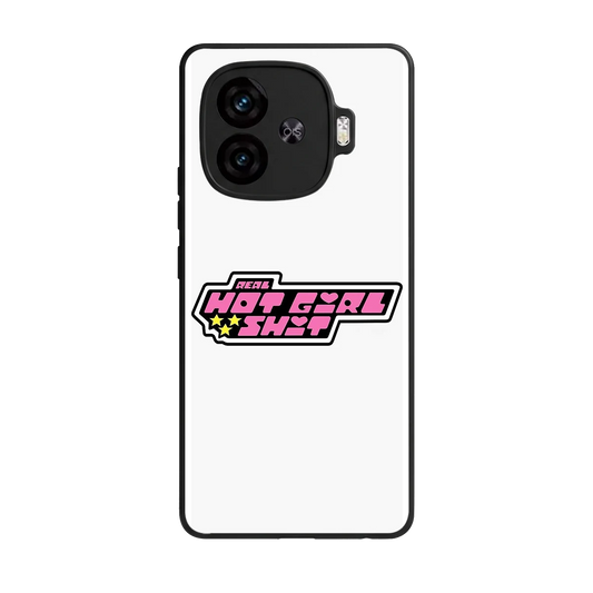 Hot Girl Energy back phone cover | glass case for iqoo neo 10r 5g