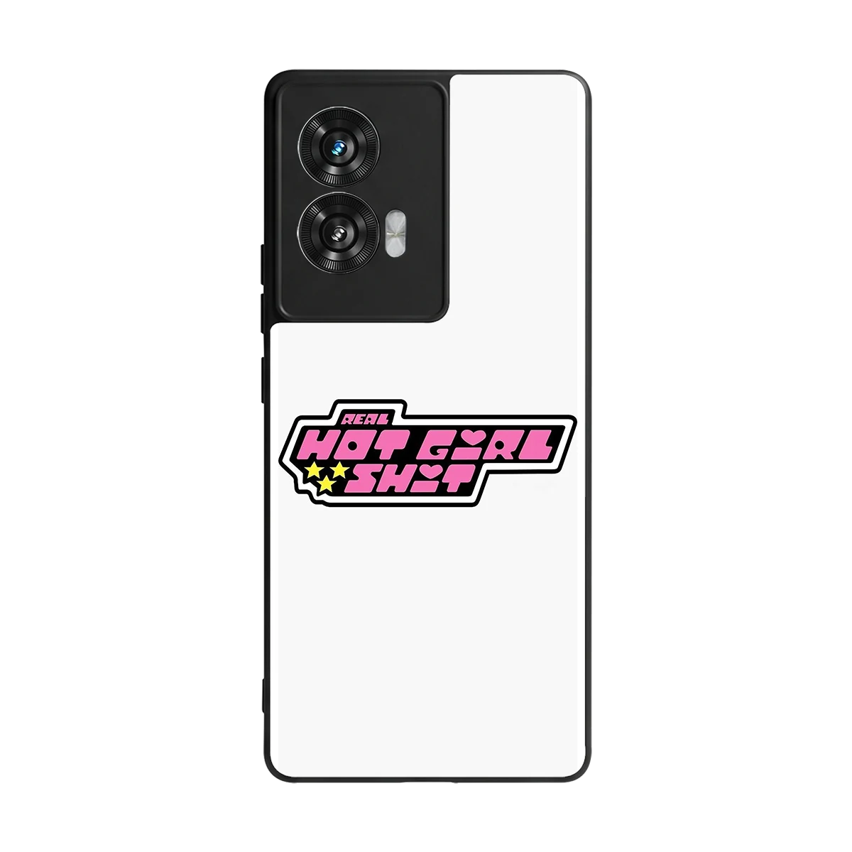 Hot Girl Energy back phone cover | glass case for motorola edge 50 fusion
