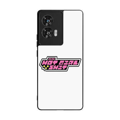 Hot Girl Energy back phone cover | glass case for motorola edge 50 fusion