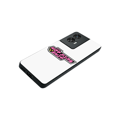 Hot Girl Energy stylish phone case for motorola edge 50 fusion | glossy glass and slim fit