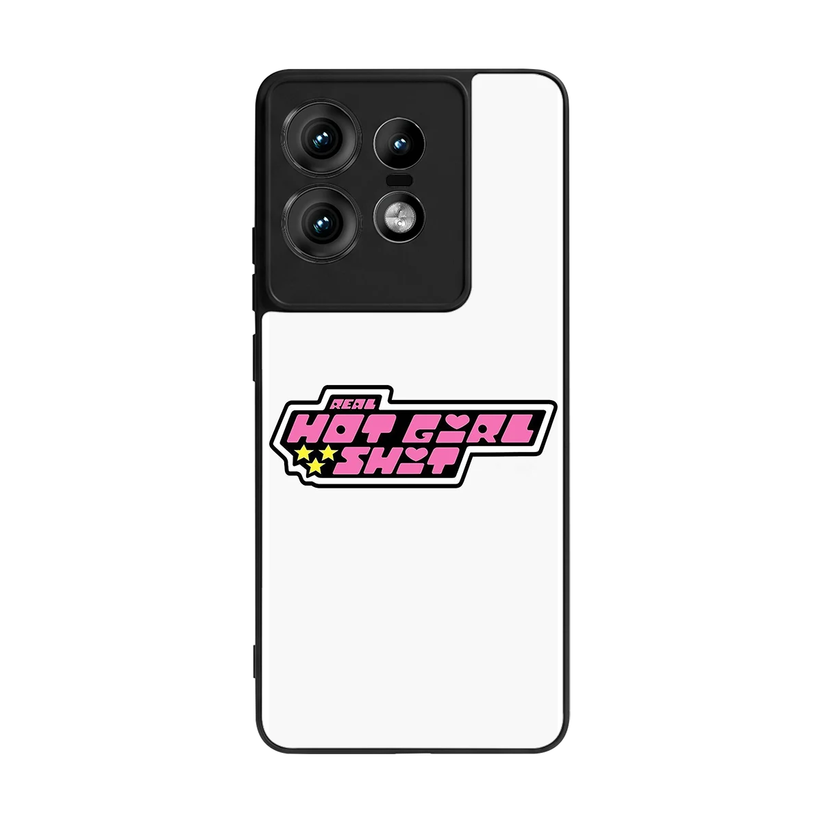 Hot Girl Energy back phone cover | glass case for motorola edge 50 pro