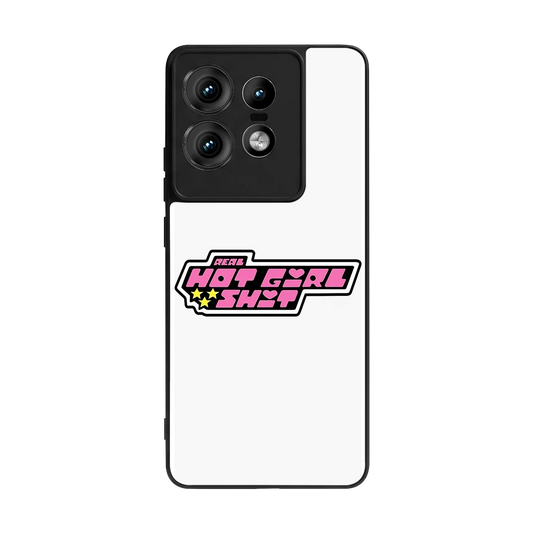 Hot Girl Energy back phone cover | glass case for motorola edge 50 pro