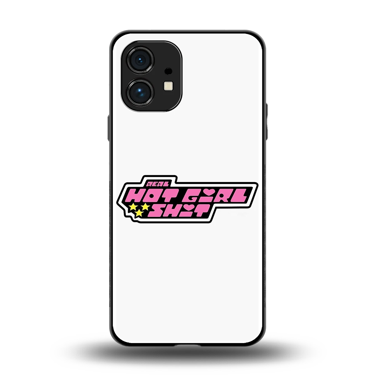 Hot Girl Energy back phone cover | glass case for nothing phone 1