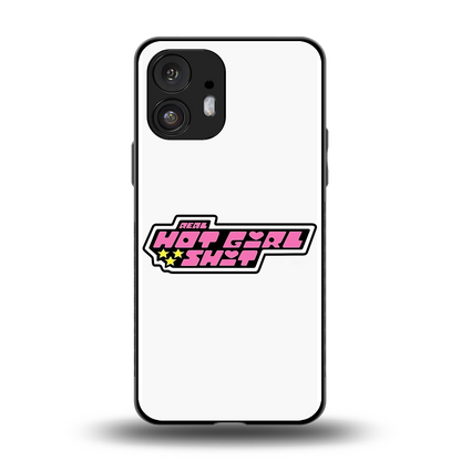 Hot Girl Energy back phone cover | glass case for nothing phone 2