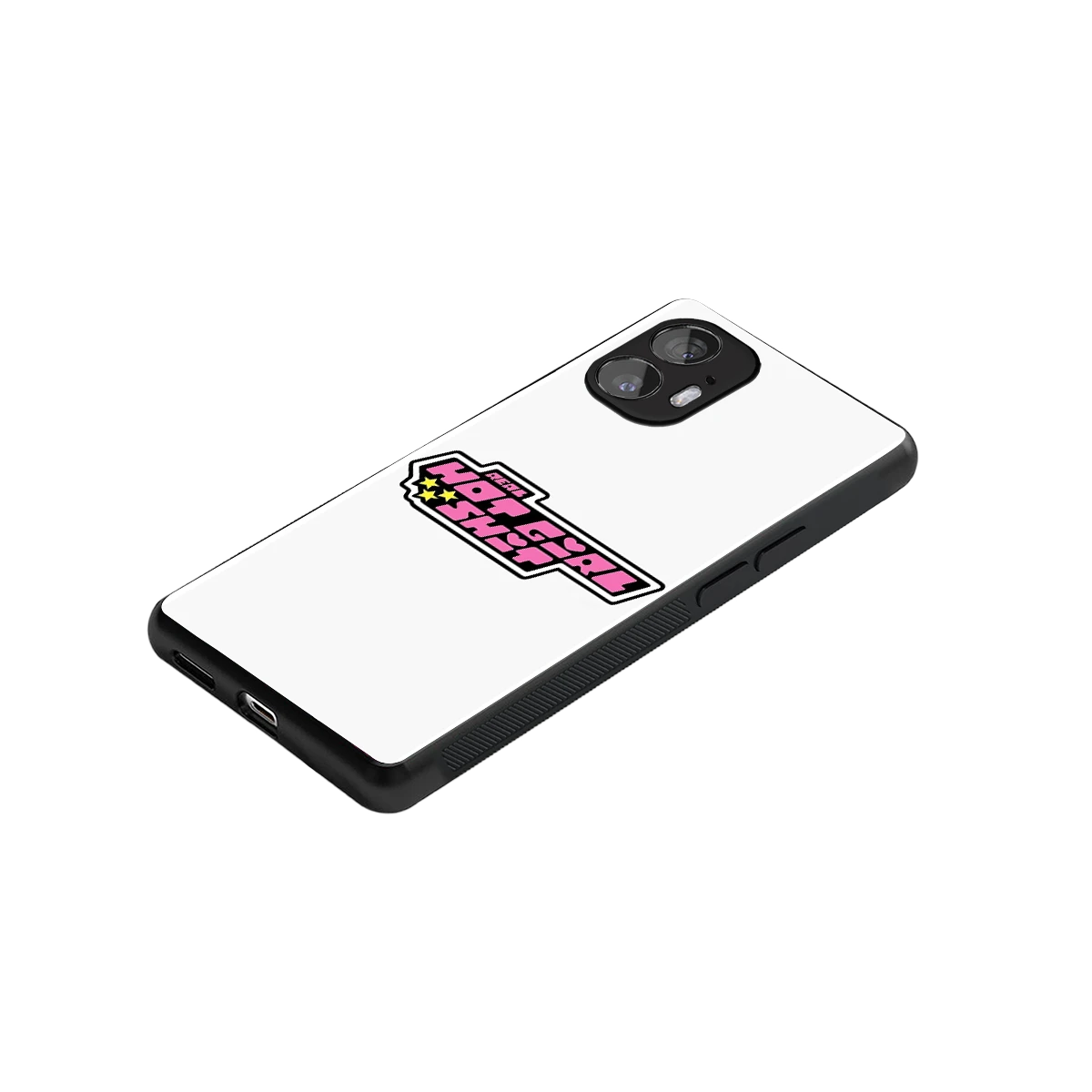 Hot Girl Energy stylish phone case for nothing phone 2 | glossy glass and slim fit